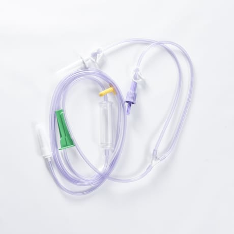 set de infusion enteral pico cruz con hidratación, set de infusion, descartables de infusión, descartables de infusion